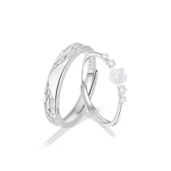 Chongqing Gold Store S999 Fine Silver Rings Unisex
