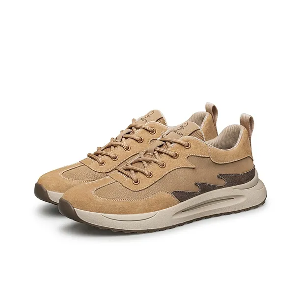 KANGLONG Shock Absorbers With Slip Resistant And Abrasion Resistant Properties Low Top Casual Shoes Men's-2