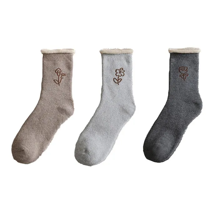 Cotton Gene Mid Calf Socks Women's Combo Set-17
