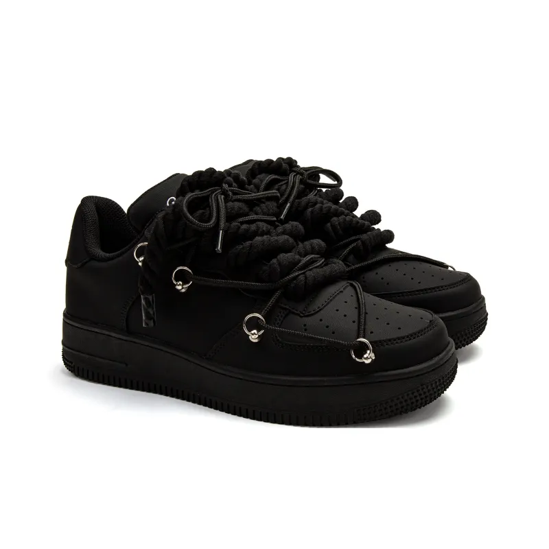 1997K Anti Slip And Wear Resistant Height Increasing Low Top Skateboard Shoes Unisex-1