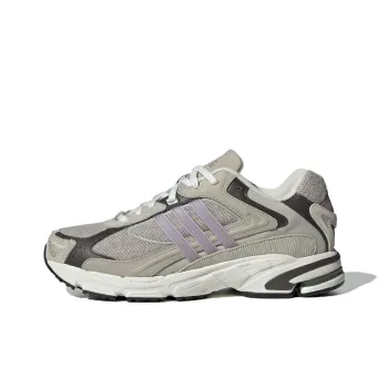 Adidas RESPONSE CL Anti Slip Wear Resistant Low Top Chunky Sneakers Unisex Gray Purple