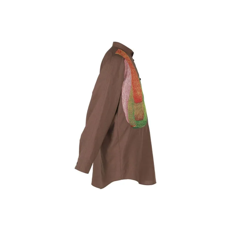Homme Plissé Issey Miyake FW24 Shirt Men's Red & Green-2