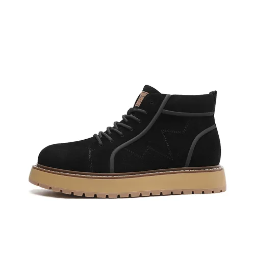 SEPTWOLVES Work Boots Men
s Black HD
