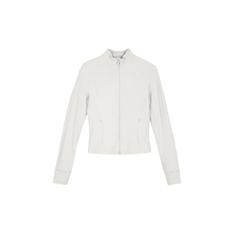 Lululemon Define Jacket Women's Bone White With Necklace Included-1