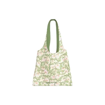 AOSONG Suede Tech Fabric Shoulder Bag Regular Unisex Green