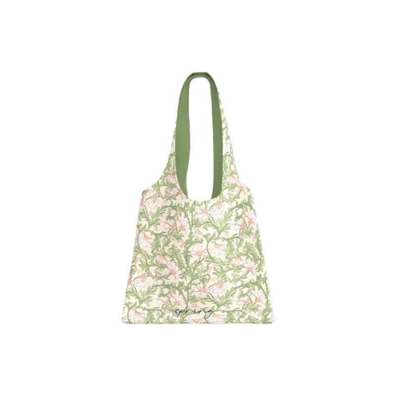 AOSONG Suede Tech Fabric Shoulder Bag Regular Unisex Green-0