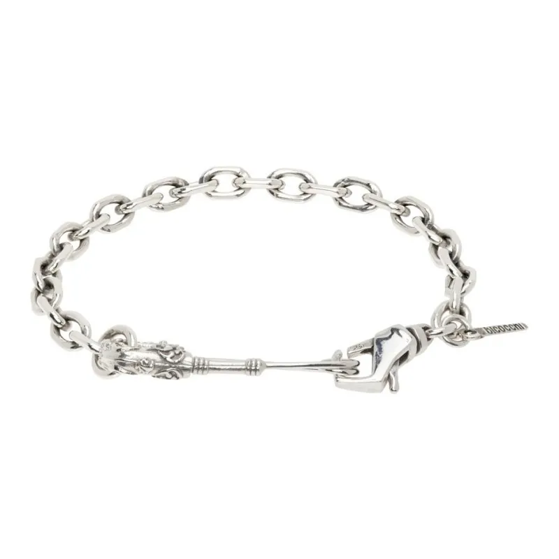 EMANUELE BICOCCHI 925 Sterling Silver Bracelets Men's Silver-1