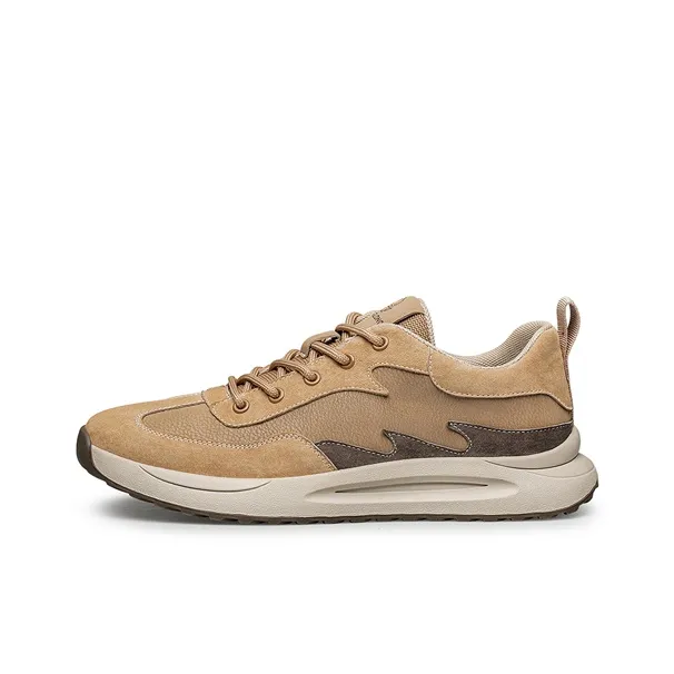 KANGLONG Shock Absorbers With Slip Resistant And Abrasion Resistant Properties Low Top Casual Shoes Men's-0