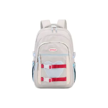 ZUOFEIFAN Nylon Backpack Regular Women's Gray & Blue
