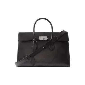 BERLUTI Calfskin Briefcases Men's Black