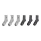 6 Pack (3 Light Gray+3 Dark Gray)