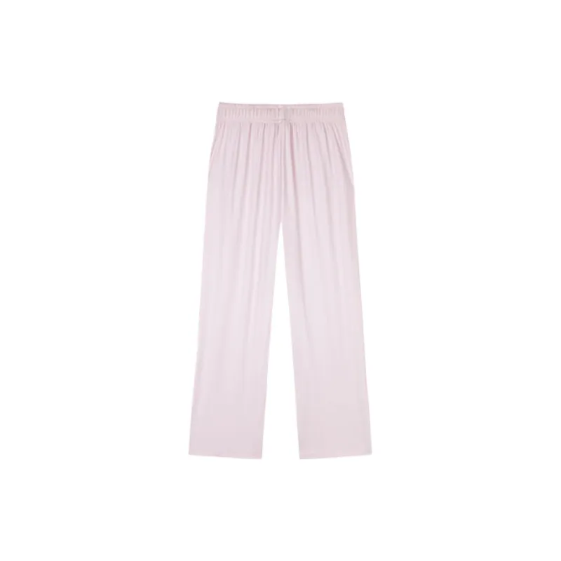 Anta All weather Casual Pants Women's Clear Pastel Pink-1