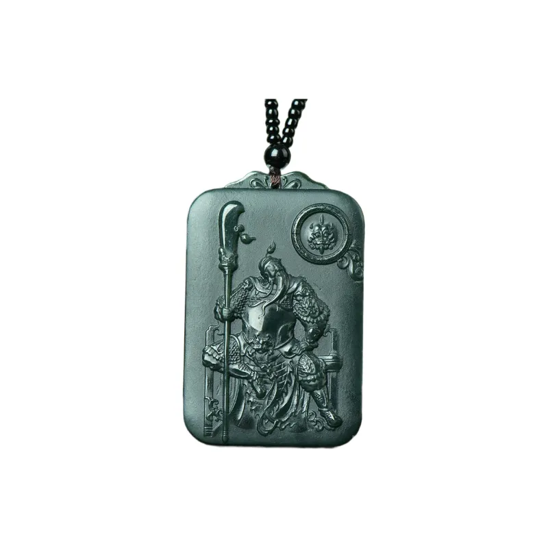 Jing Ruyu Hetian Jade Necklaces Green Jade Unisex-0