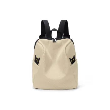 NOXXON Polyester Backpack Regular Women's Khaki