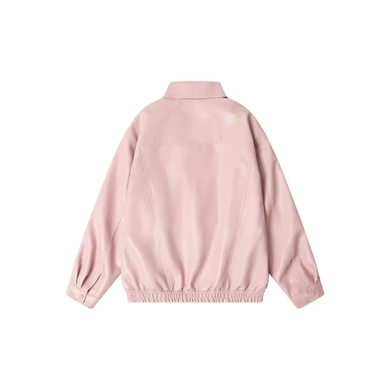 DanerWang Leather Jacket Unisex-3