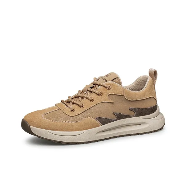 KANGLONG Shock Absorbers With Slip Resistant And Abrasion Resistant Properties Low Top Casual Shoes Men's-1