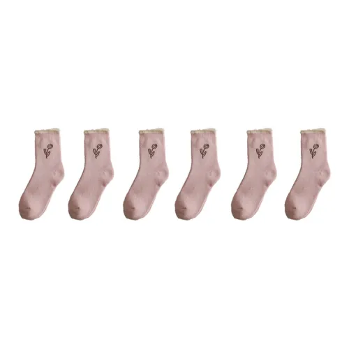 Cotton Gene Mid Calf Socks Women's Combo Set