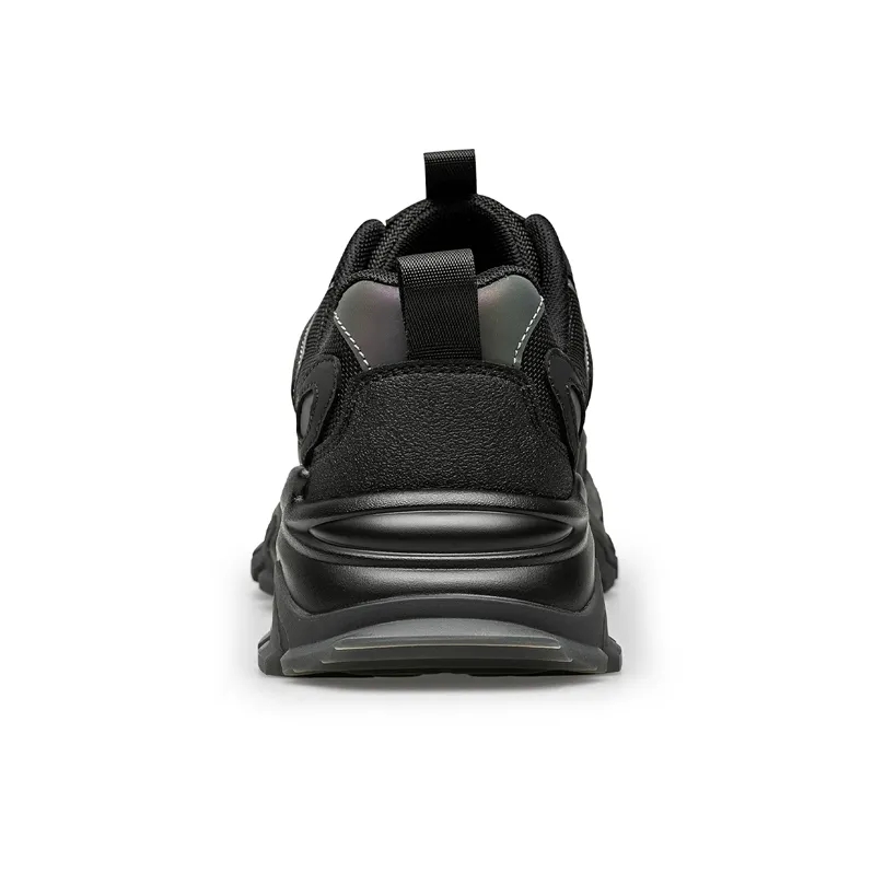 KANGLONG Shock Absorbers With Slip Resistant And Abrasion Resistant Properties Low Top Chunky Sneakers Men's-11