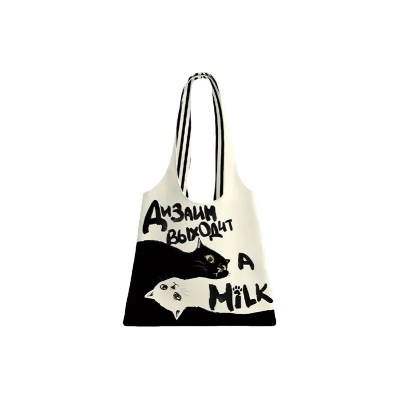 AOSONG Suede Tech Fabric Shoulder Bag Regular Unisex Heart-Shaped Kitten-0