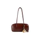 Burgundy+Pendant+Shopping Bag