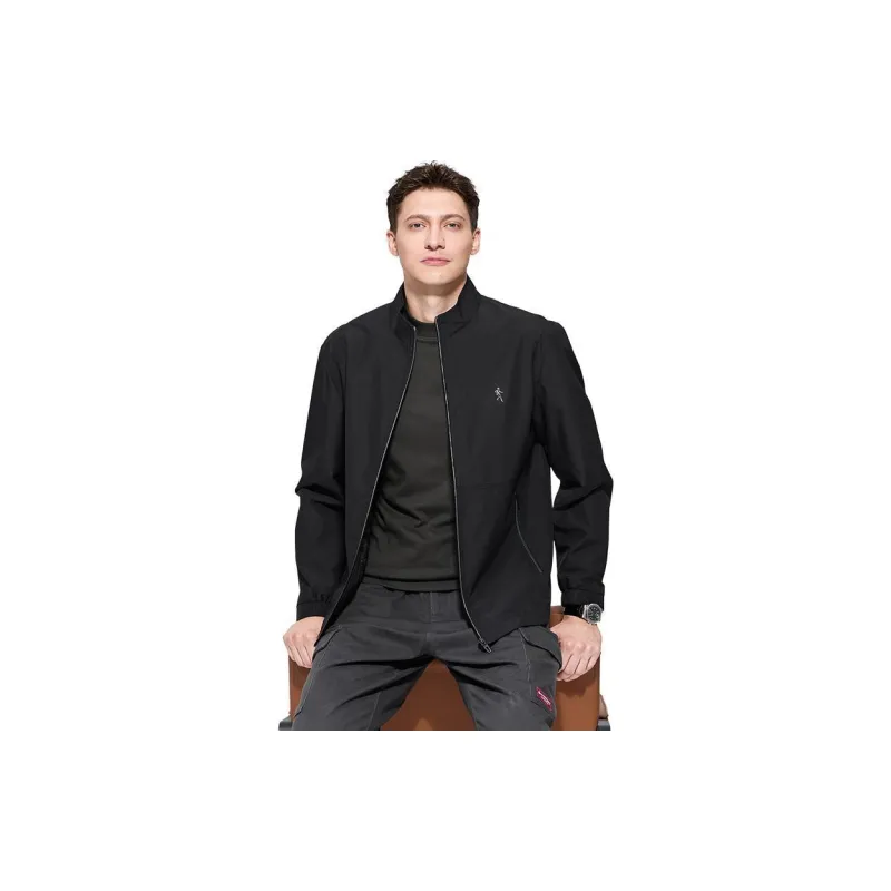 Dance With Wolves Jackets Coats Men's Black-1