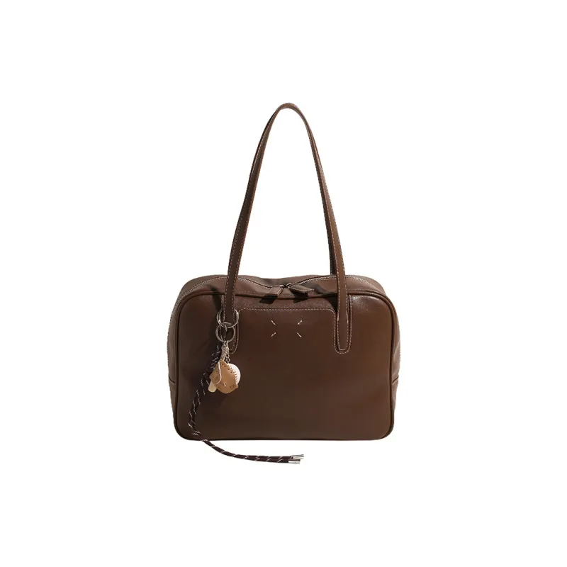 JIANMU PU Shoulder Bag, Crossbody Bag, Handbag Women's Black/Coffee/Brown/Red-2