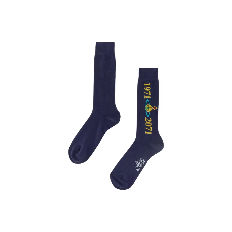 Vivienne Westwood Soccer Socks Women's 1 Pack Marine Blue-0
