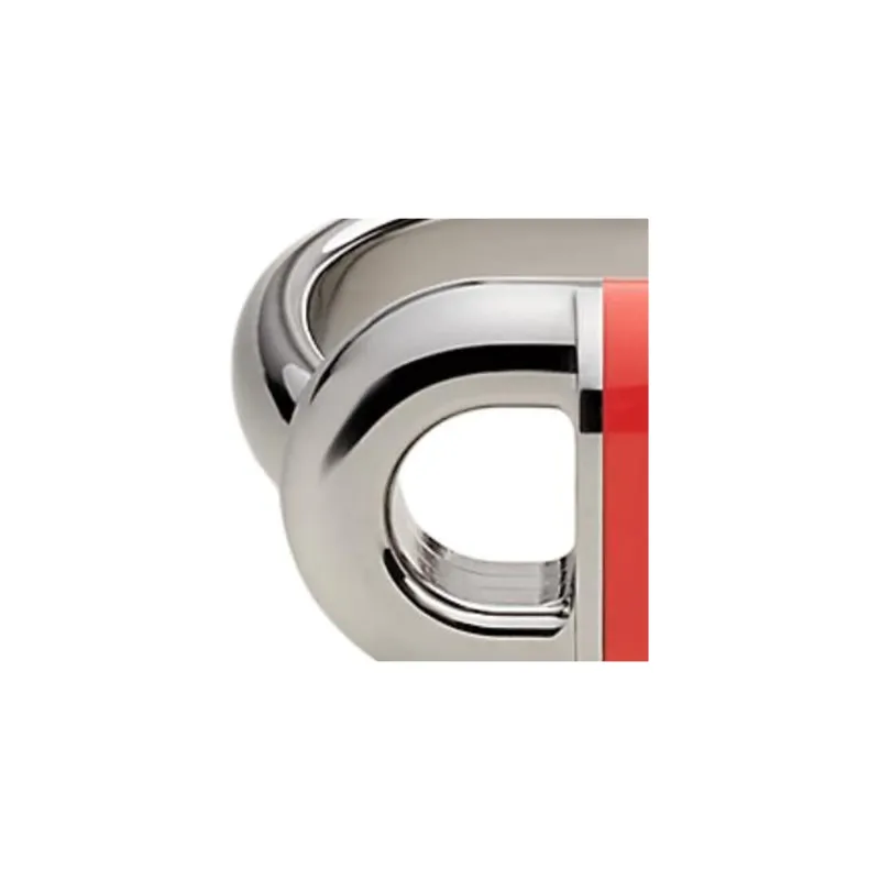 HERMES Stainless Steel Rings Unisex Open Country Orange-2