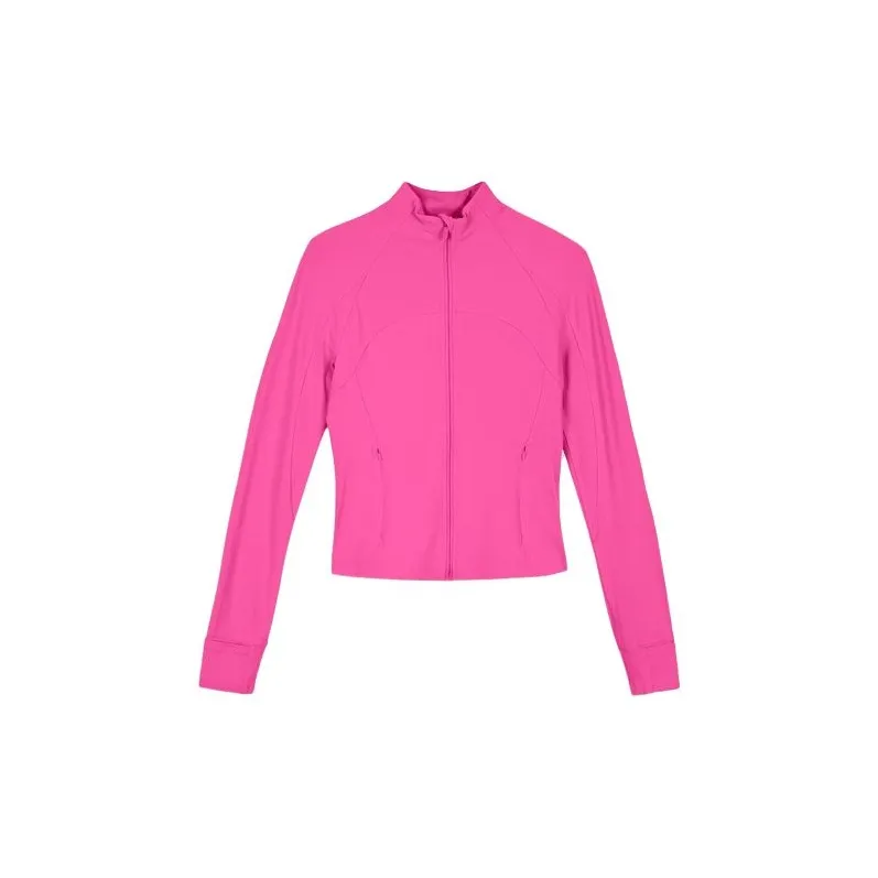 Lululemon Define Jacket Women's Speed Pink With Free Necklace-1