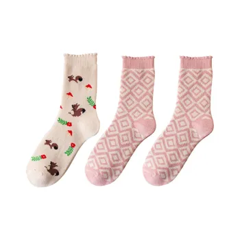 Cotton Gene Mid Calf Socks Women's Combo Set