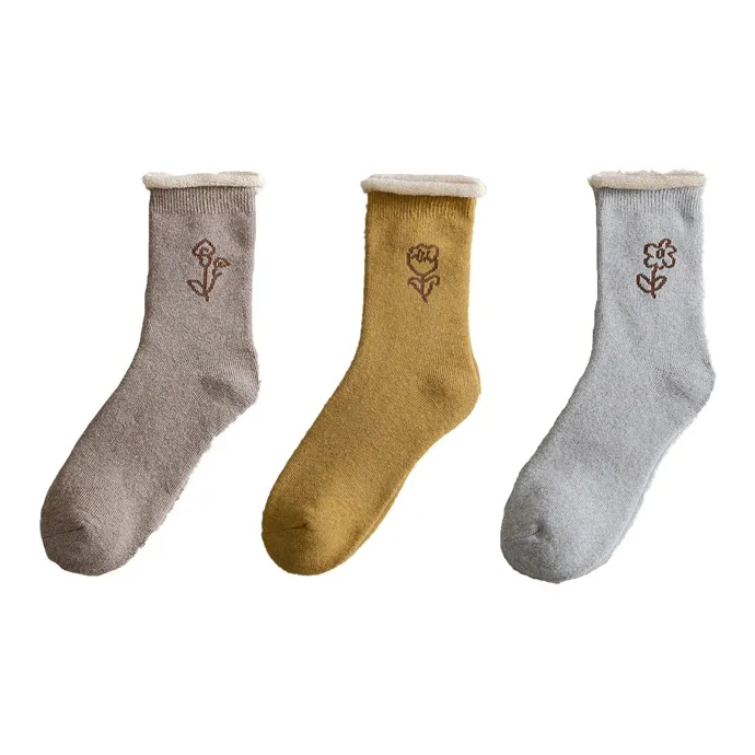 Cotton Gene Mid Calf Socks Women's Combo Set-9