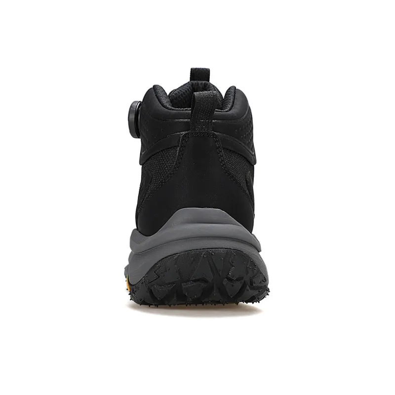 HUMTTO Cushioning Anti Slip And Wear Resistant High Top Outdoor Shoes Men's Black-2