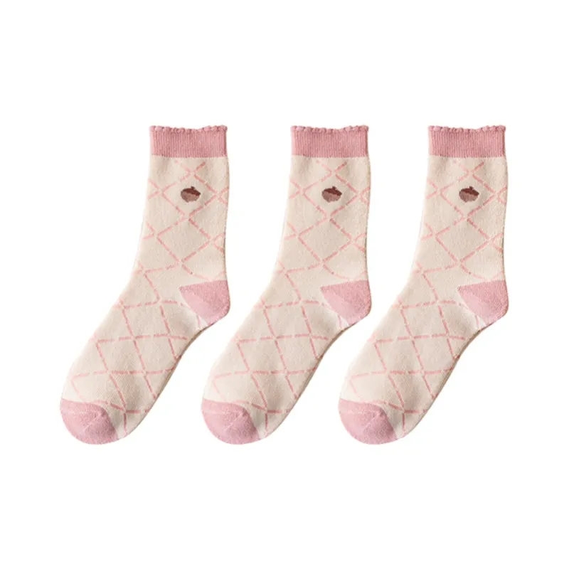 Cotton Gene Mid Calf Socks Women's Combo Set-21