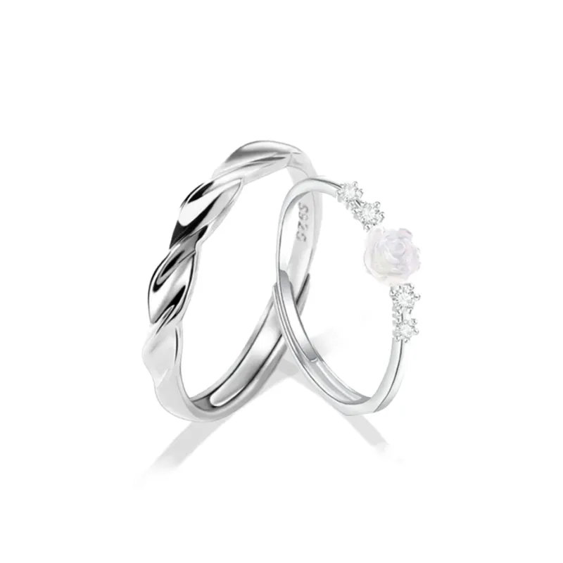 Chongqing Gold Store S925 Silver Rings Unisex-0