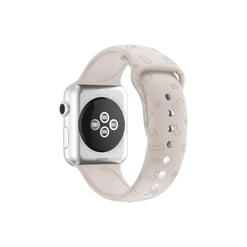 CHUANGYIDA Apple Compatibility Watch Band 135~230mm Silicone Material-1