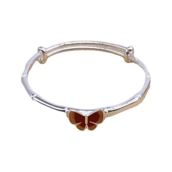 Stone Edge Poly 999 Fine Silver Bangles Kids'