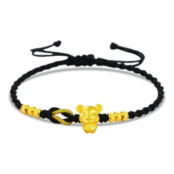 SINO GEM Gold Bracelet Unisex