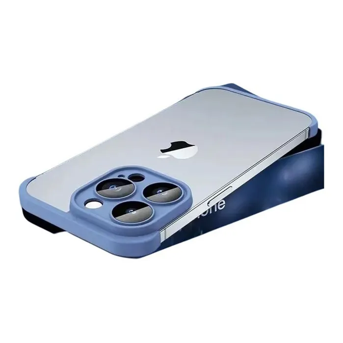 LONGYUGU TPU Material Frameless Quad Impact Resistant Phone Case Compatible With IPhone 12/13/14/15/16/Plus/Pro/Pro Max-4