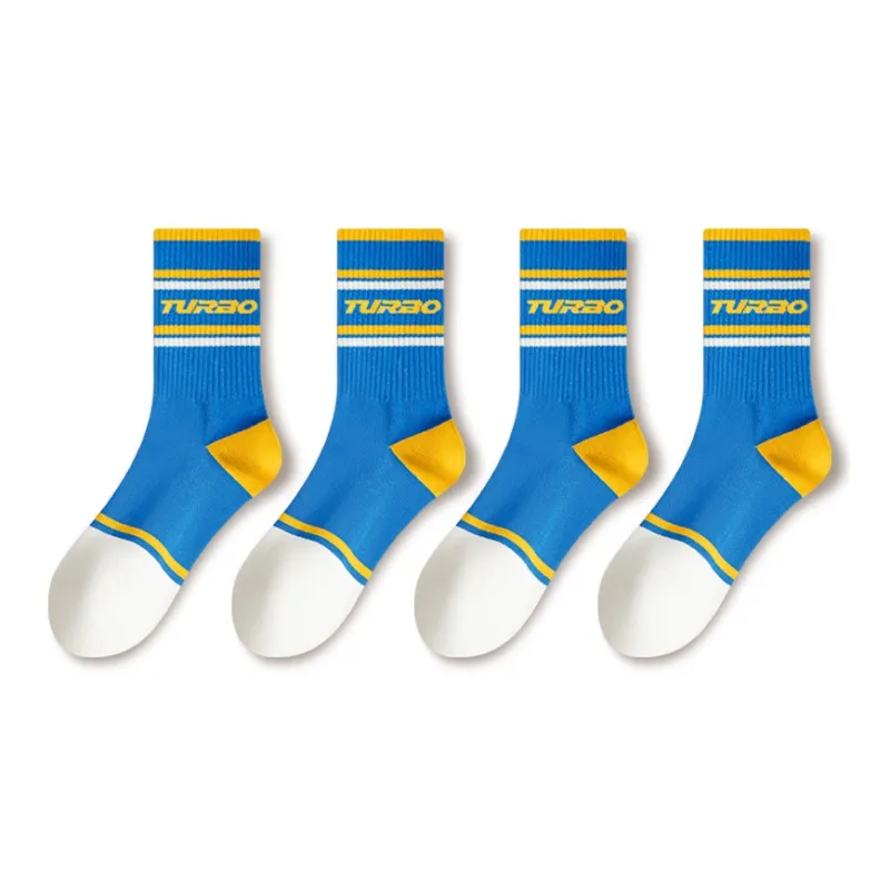 JIAZINI Running Socks Men's 4 Pack-7