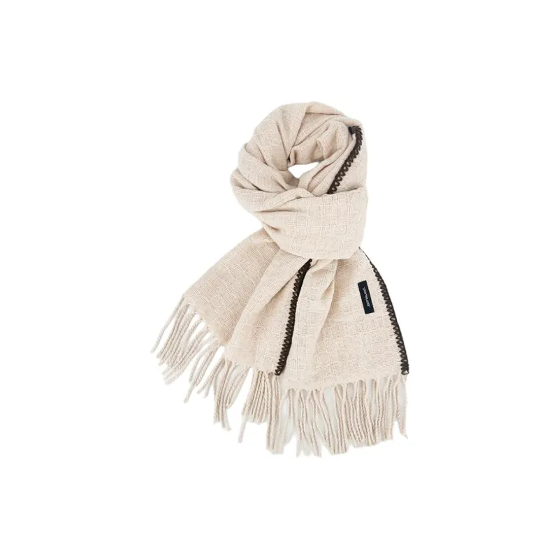 JEANSWEST Faux Cashmere Knit Scarves Unisex-3