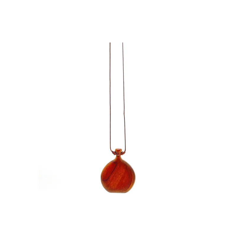Mountains And Jade Seas Sandalwood Necklaces Unisex-0