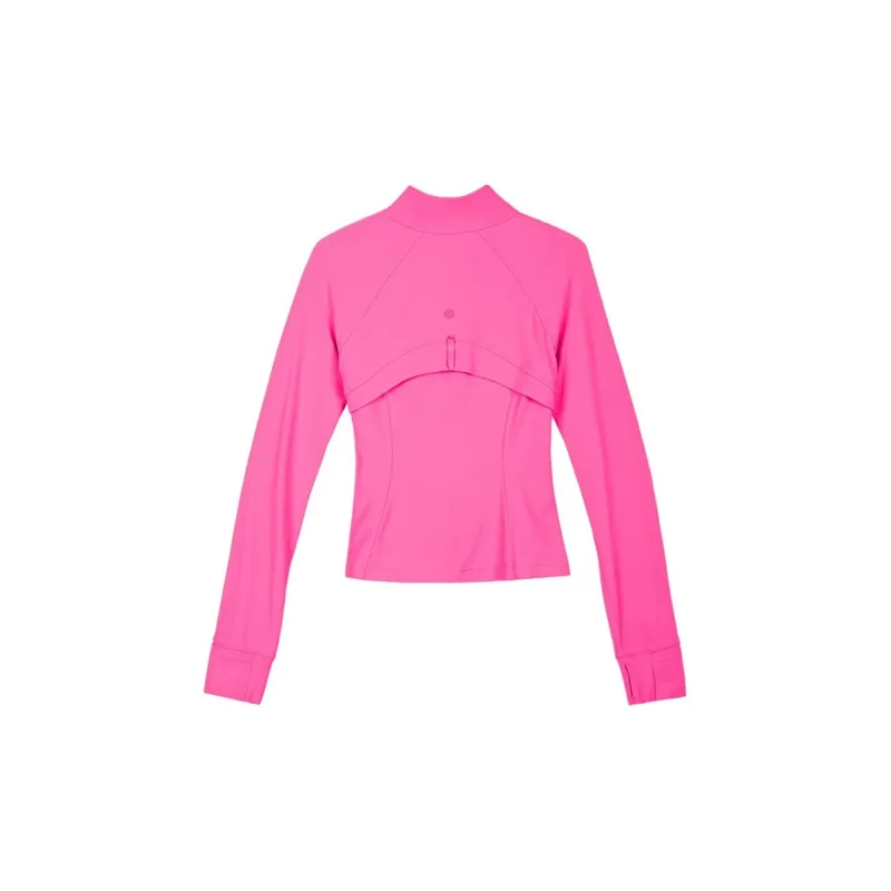 Lululemon Define Jacket Women's Speed Pink With Free Necklace-2