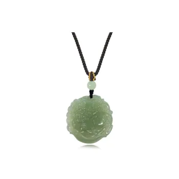 WEITIANXUAN Hetian Jade Pendants Green Jade Unisex