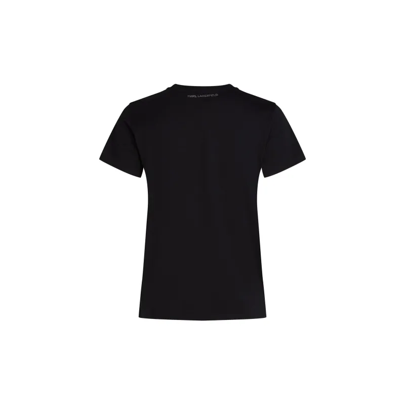 KARL LAGERFELD / Karl Lagerfeld Jeans Glitter Logo T shirt-1