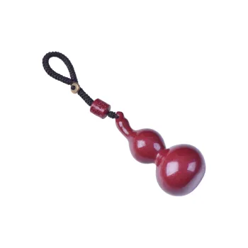 Stone On The Line Cinnabar Carved Ornaments Unisex
