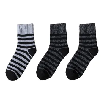 Cotton Gene Mid Calf Socks Men's Combo Set