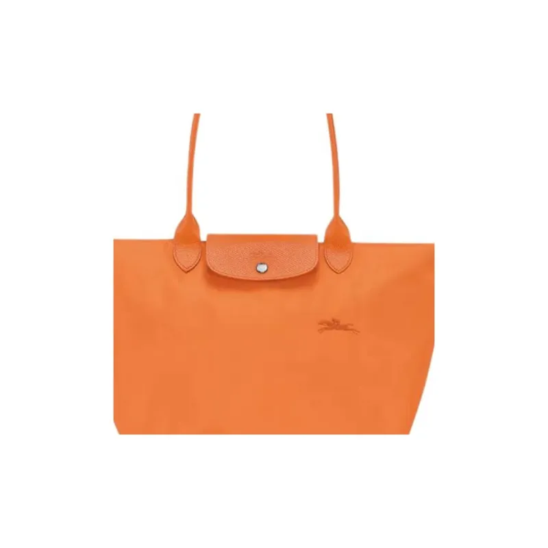 LONGCHAMP Recycled Polyamide Canvas Canvas Bag Dumpling Bag Handbag Shoulder Bag Women's Orange-3