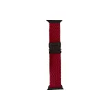 Apple Parachute Buckle Woven Nylon Loop in Burgundy