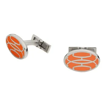 HERMES Metal Palladium-Plated Cufflinks Men's Multicolor