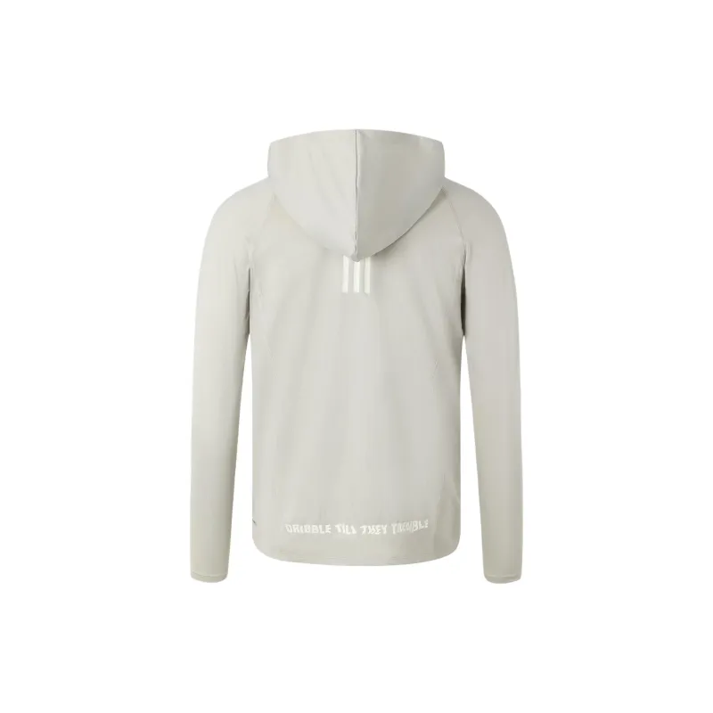 Adidas BASKETBALL BB ACT GFX SS M Sweatshirt Men's Light Sesame Earth Gray-1